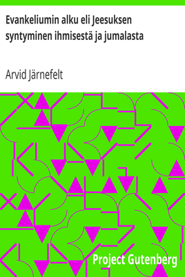 Evankeliumin alku eli Jeesuksen syntyminen ihmisestä ja jumalasta cover