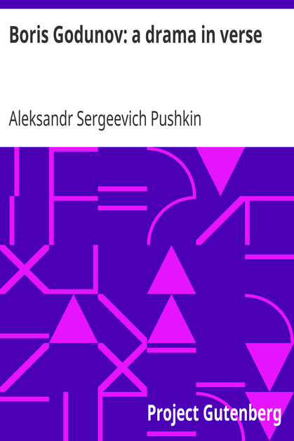 Boris Godunov: a drama in verse cover