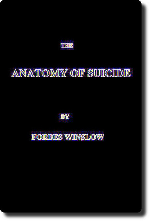 The Anatomy of Suicide cover