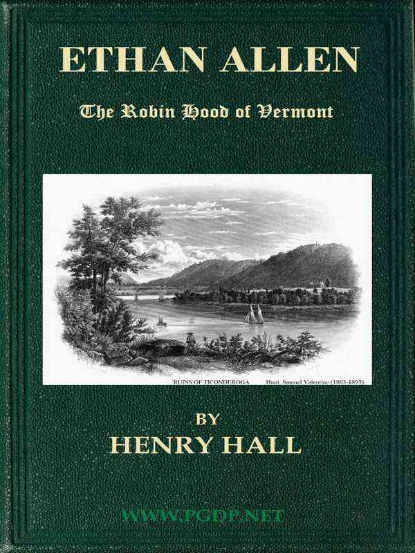 Ethan Allen, the Robin Hood of Vermont cover