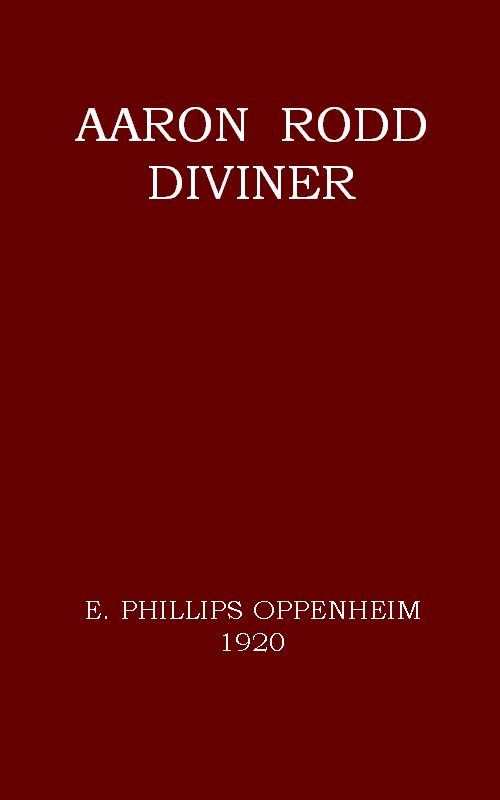 Aaron Rodd, Diviner cover