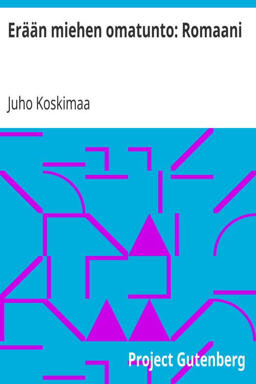 Erään miehen omatunto: Romaani cover