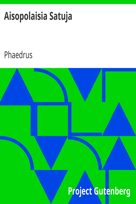 Aisopolaisia Satuja cover
