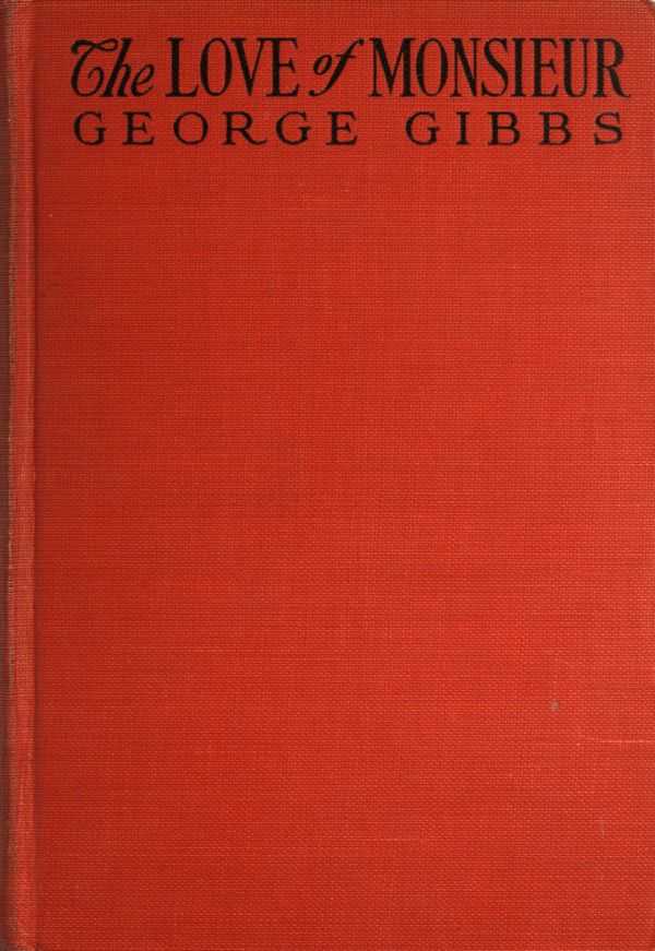 The Love of Monsieur cover