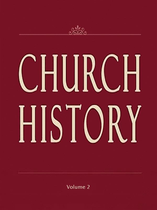 Church History, Volume 2 (of 3) cover