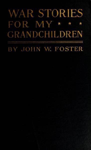 War Stories for my Grandchildren cover