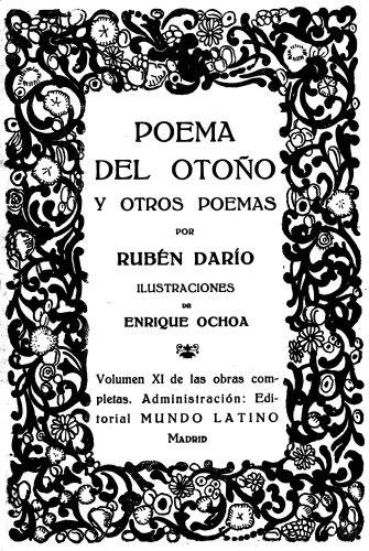 Poema del Otoño y otros poemas / Obras Completas Vol. XI cover