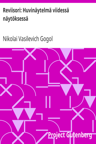Reviisori: Huvinäytelmä viidessä näytöksessä cover