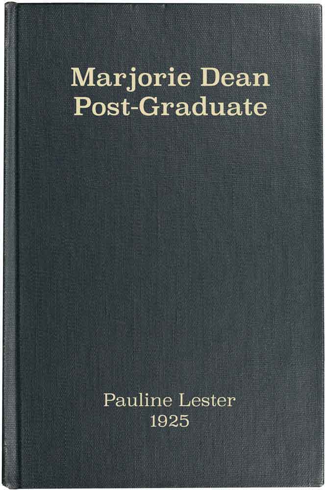 Marjorie Dean, Post-Graduate cover