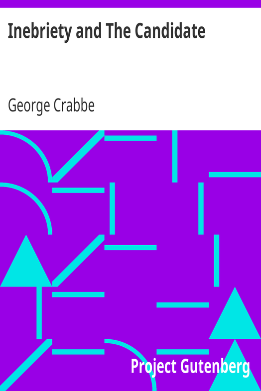 Inebriety and The Candidate cover