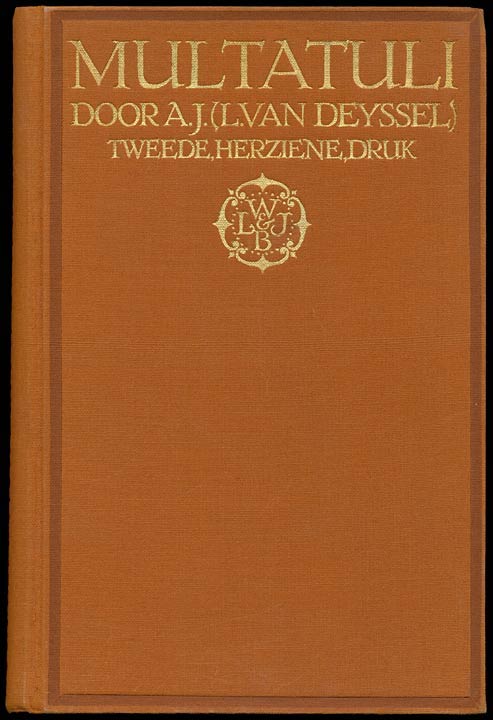 Multatuli: Multatuli en Mr. J van Lennep; Multatuli en de Vrouwen cover