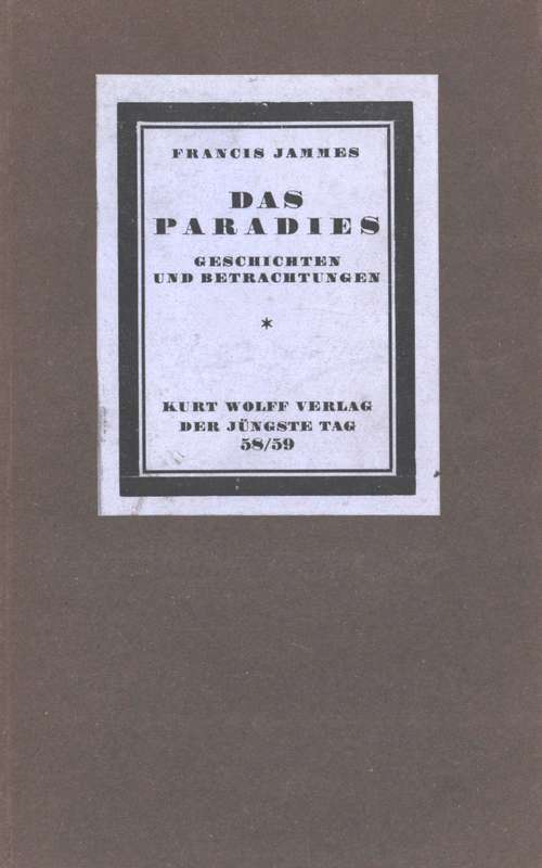 Das Paradies: Geschichten und Betrachtungen cover