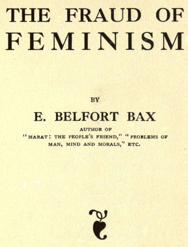 The Fraud of Feminism cover