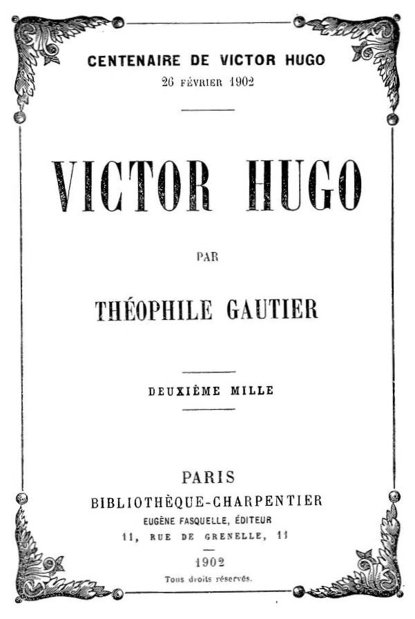 Victor Hugo cover