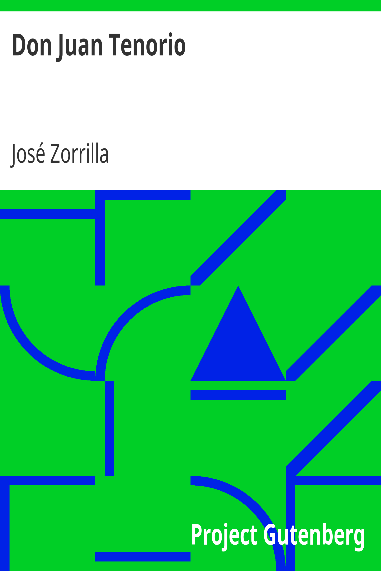Don Juan Tenorio cover