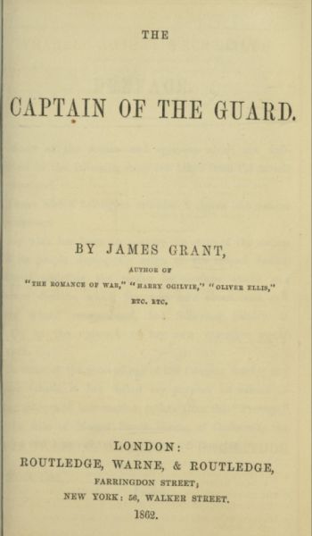 The Captain of the Guard cover