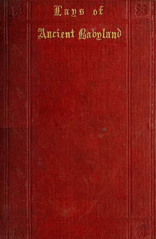 Lays of Ancient Babyland / to which are added Small Divers Histories not known to the Ancients cover