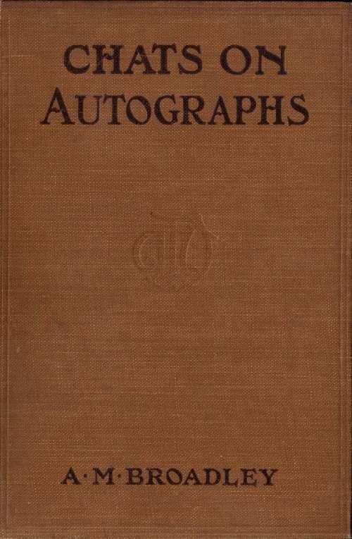 Chats on Autographs cover