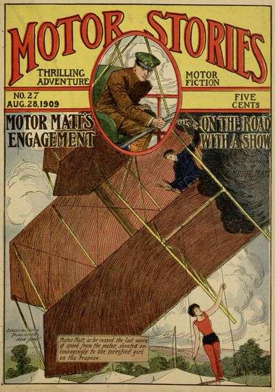 Motor Matt's Engagement; or, On the Road with a Show cover