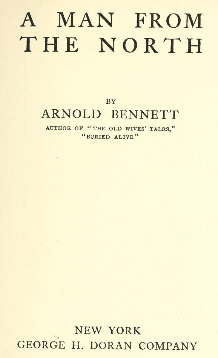 A Man from the North cover