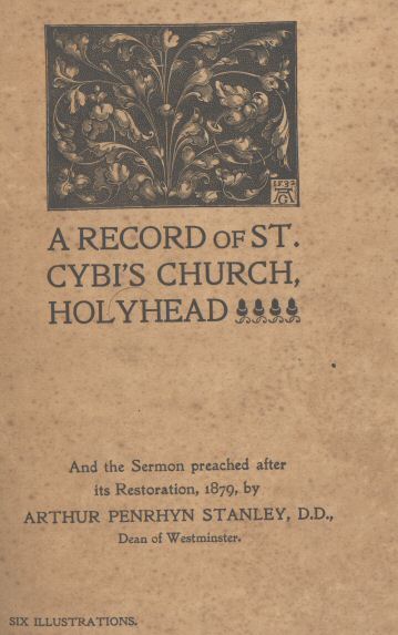 A record of St. Cybi's Church, Holyhead cover