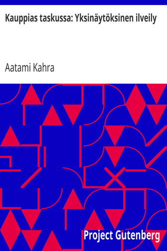 Kauppias taskussa: Yksinäytöksinen ilveily cover