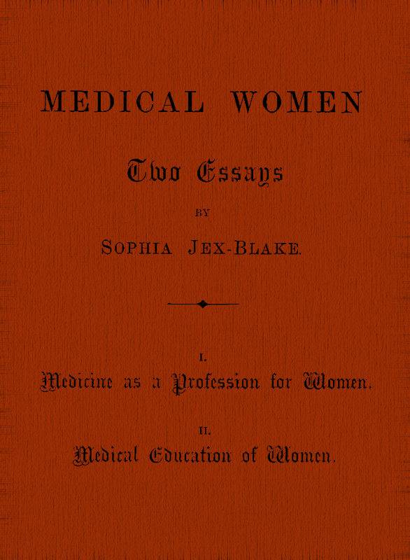 Medical Women: Two Essays cover