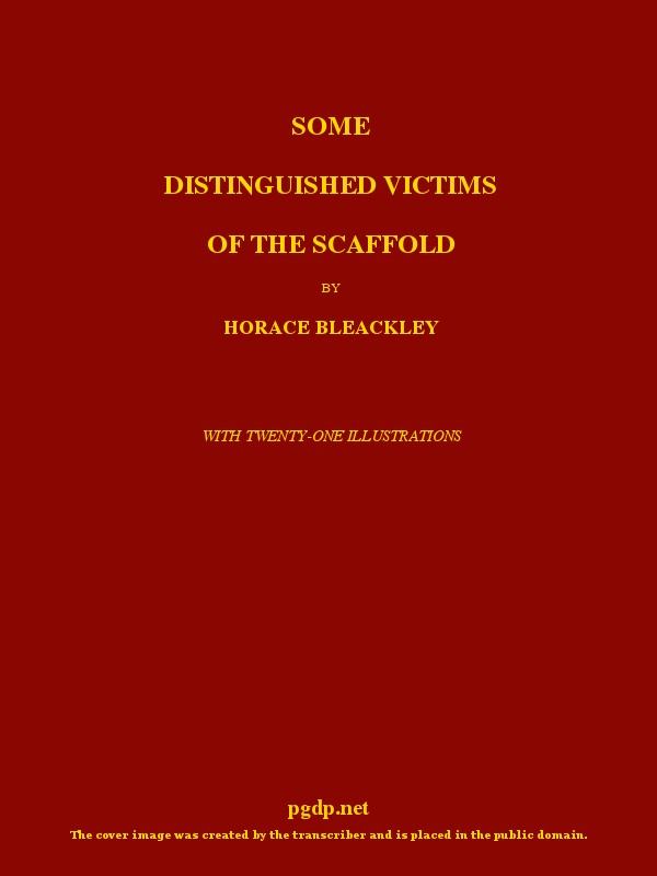 Some Distinguished Victims of the Scaffold cover