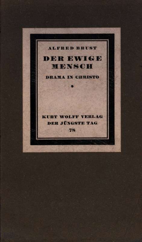 Der ewige Mensch: Drama in Christo cover