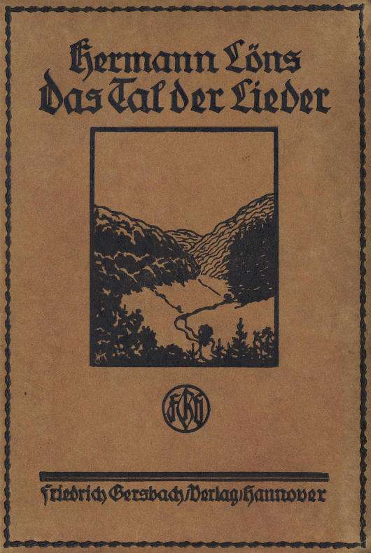 Das Tal der Lieder und andere Schilderungen cover