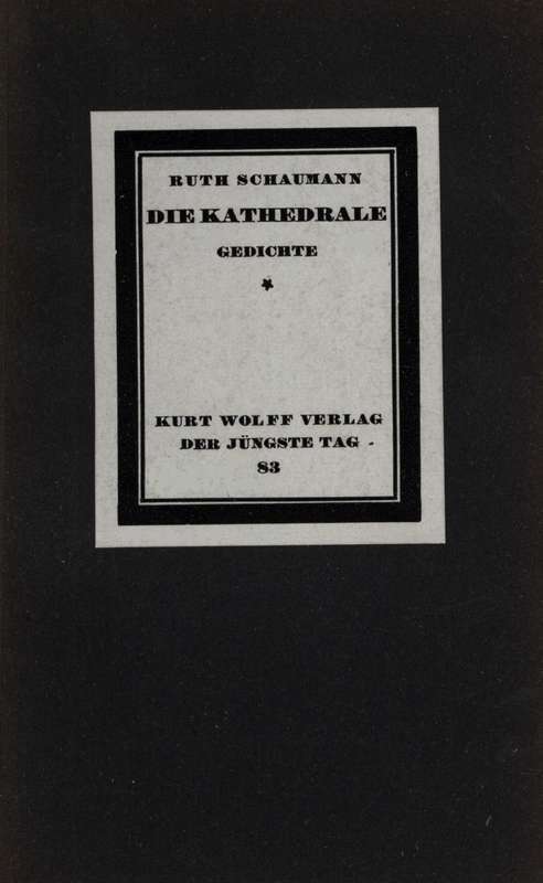 Die Kathedrale: Gedichte cover