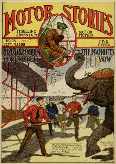 Motor Matt's Short Circuit; or, The Mahout's Vow cover
