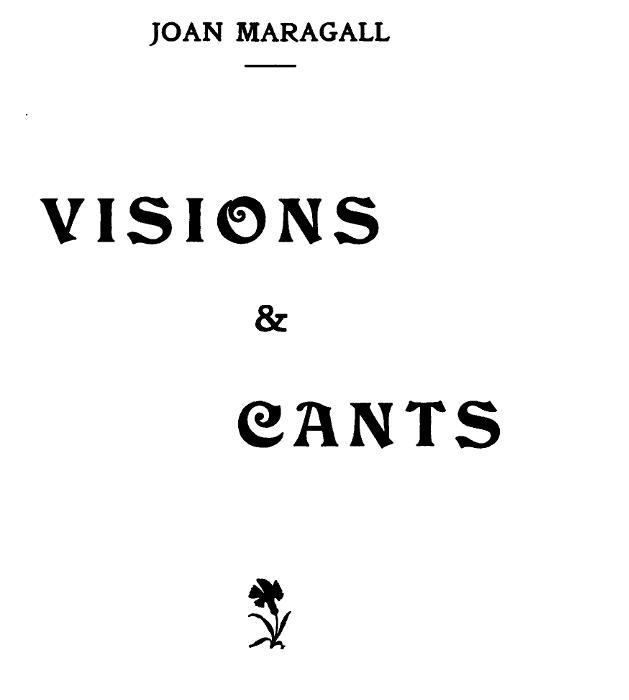 Visions & Cants cover