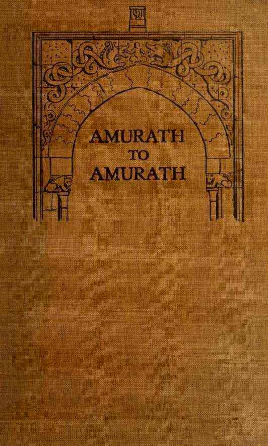 Amurath to Amurath cover