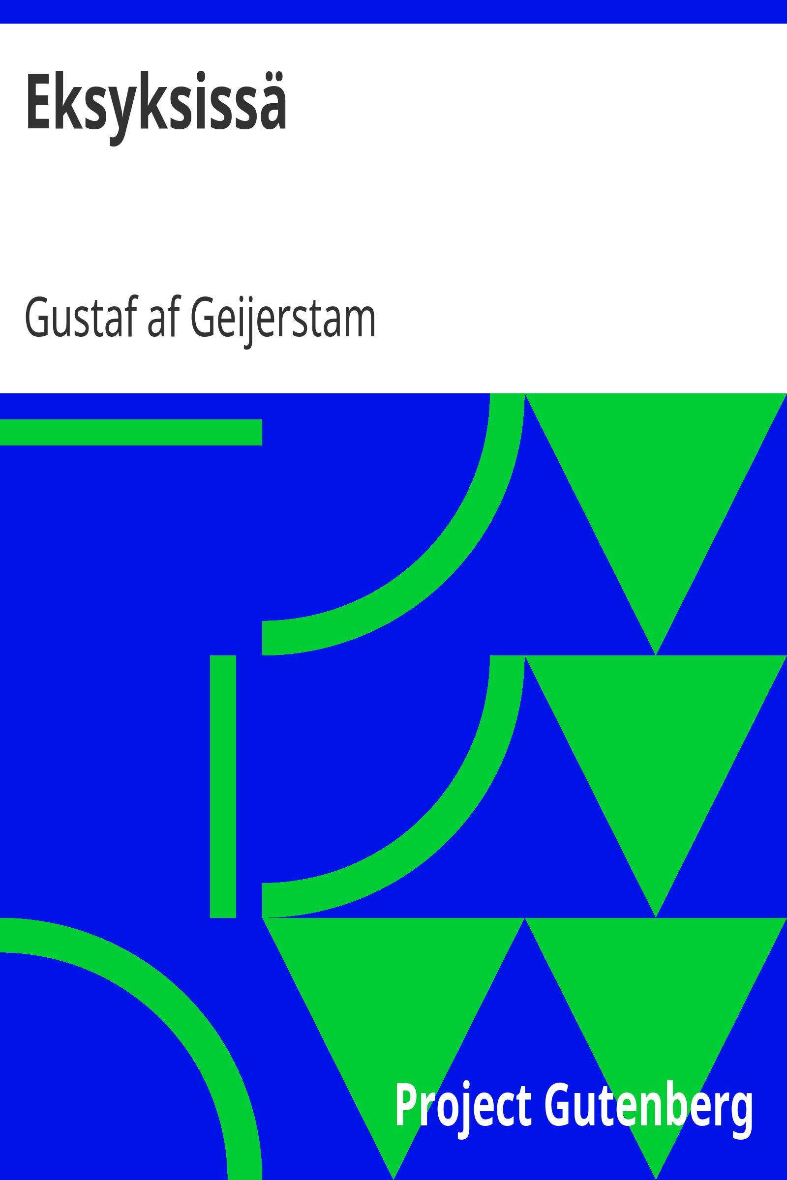 Eksyksissä cover