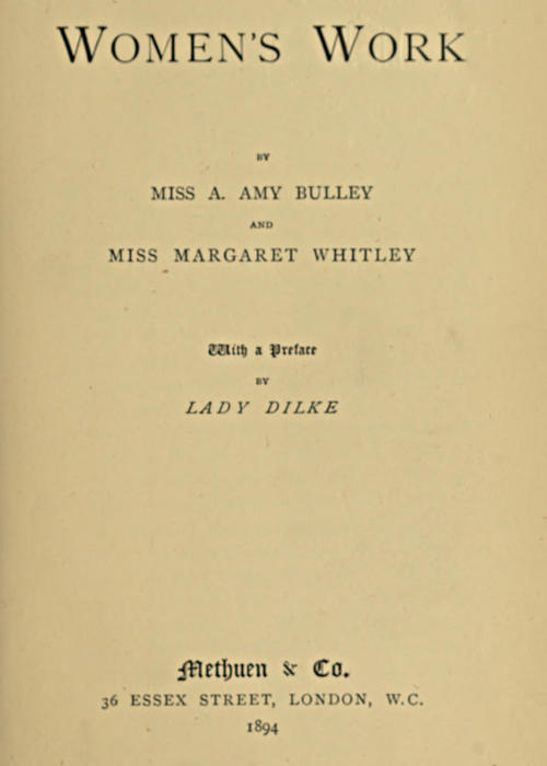 Women's Work cover