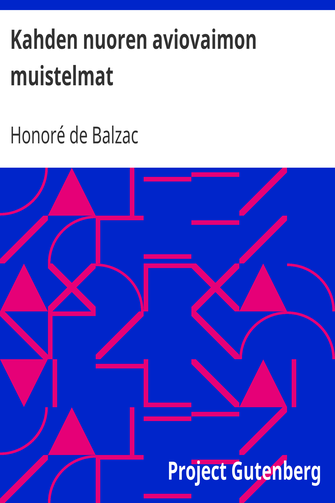 Kahden nuoren aviovaimon muistelmat cover
