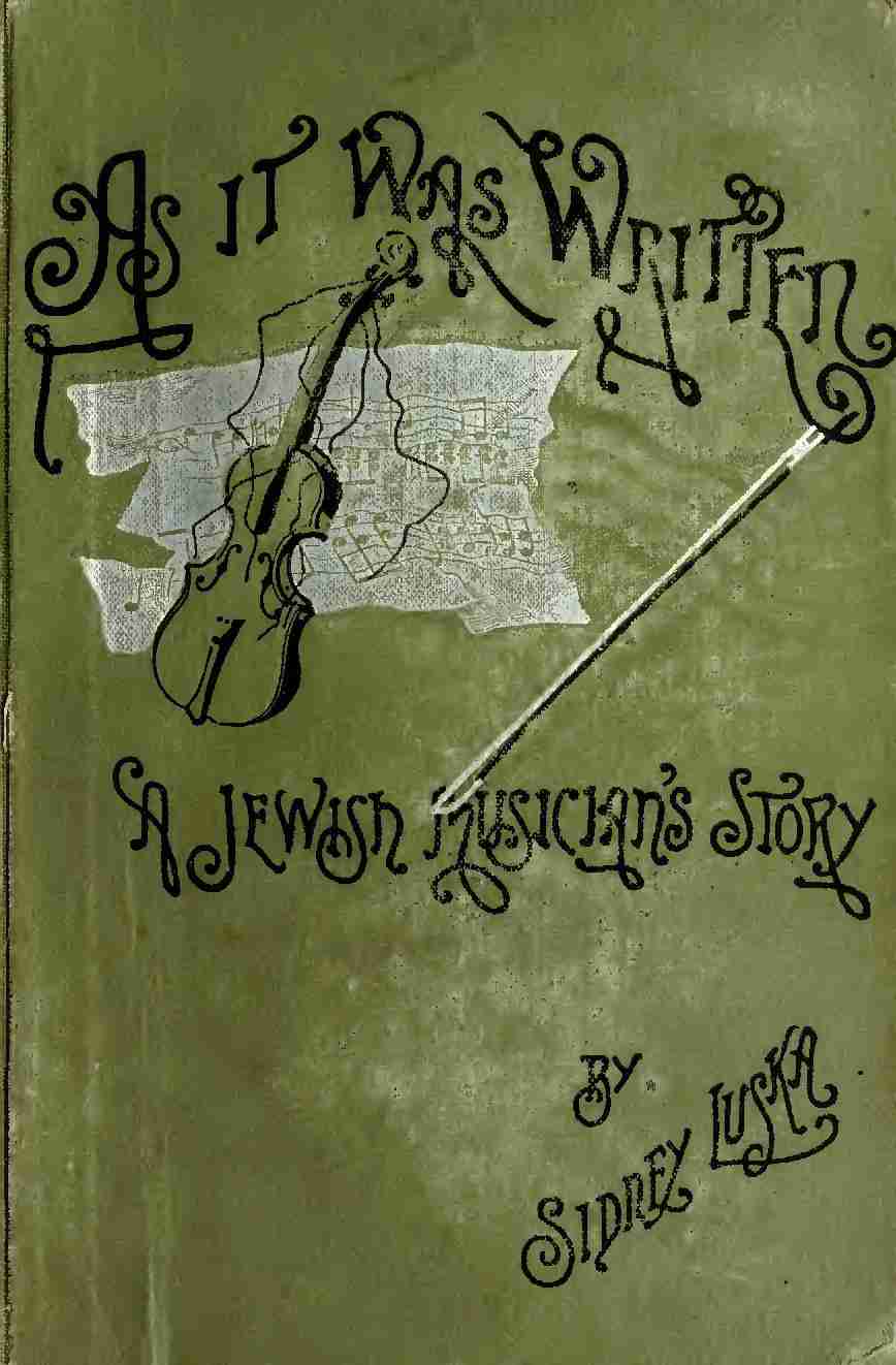 As It Was Written: A Jewish Musician's Story cover
