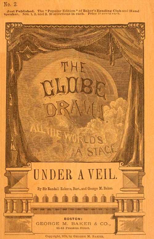 Under a Veil: A Comedietta in One Act cover