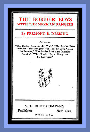 The Border Boys with the Mexican Rangers cover