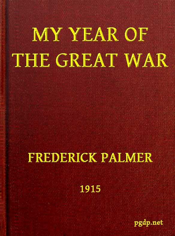 My Year of the Great War cover