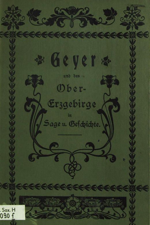 Geyer und das Obererzgebirge in Sage und Geschichte cover