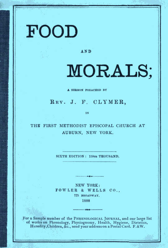 Food and Morals / 6th Edition cover