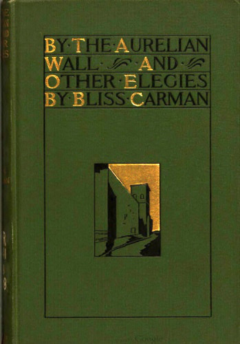 By the Aurelian Wall, and Other Elegies cover