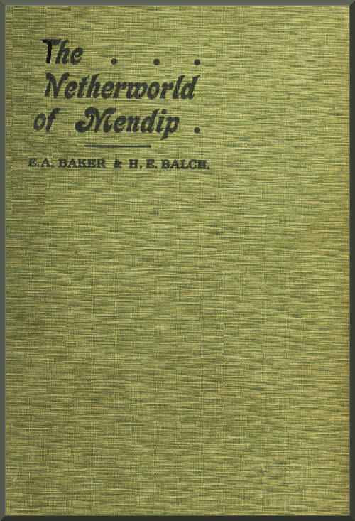 The netherworld of Mendip cover