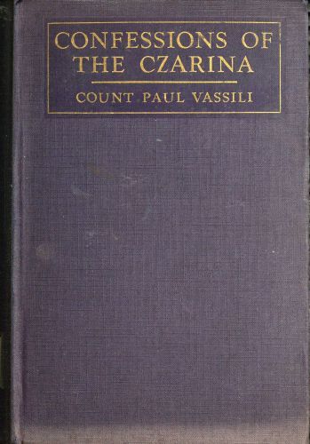 Confessions of the Czarina cover