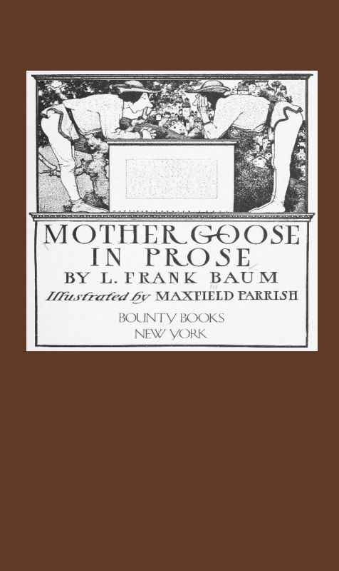 Mother Goose in Prose cover