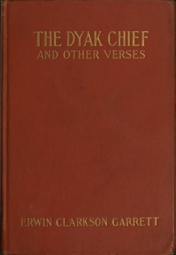 The Dyak chief, and other verses cover