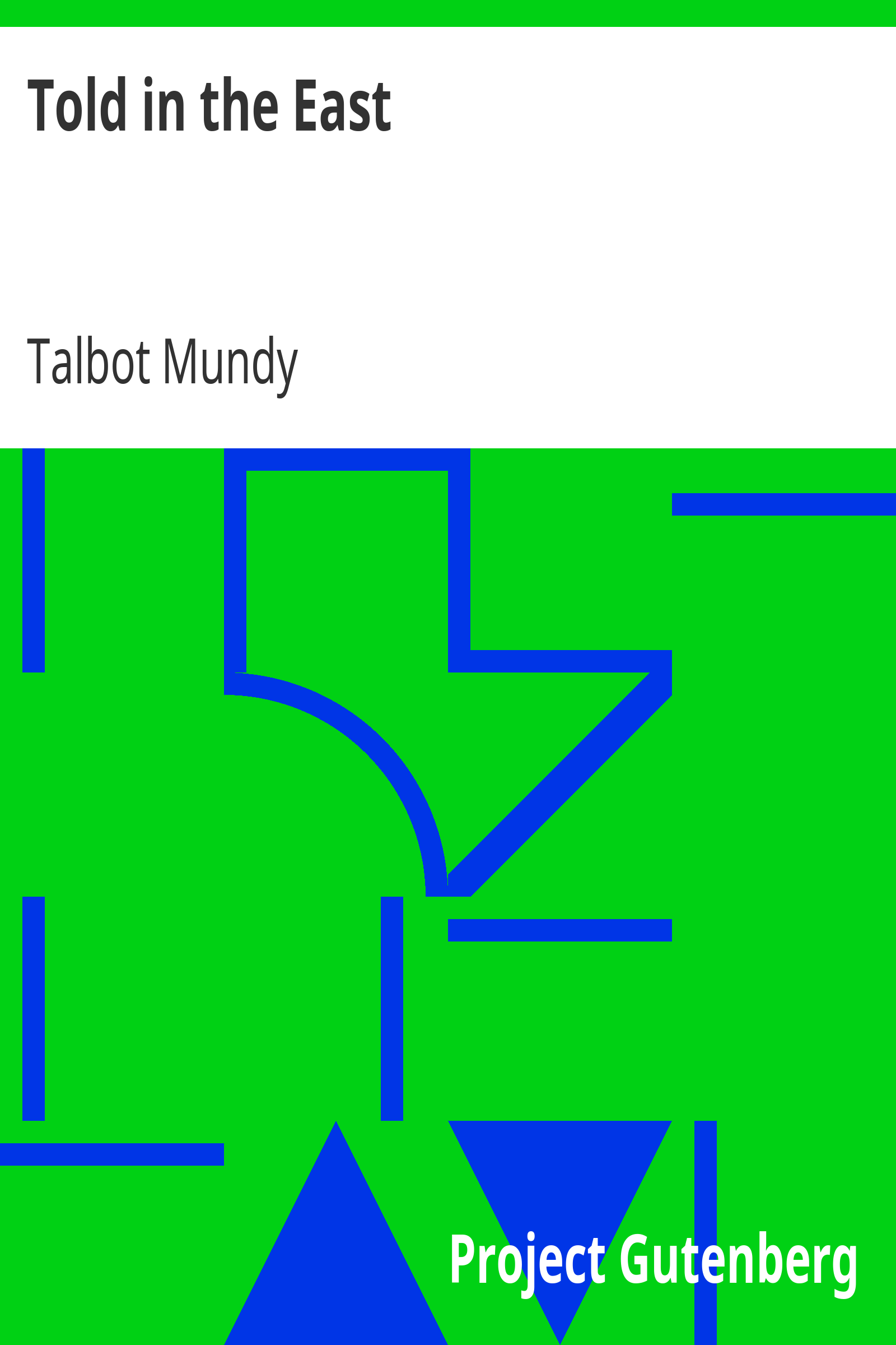 Told in the East cover