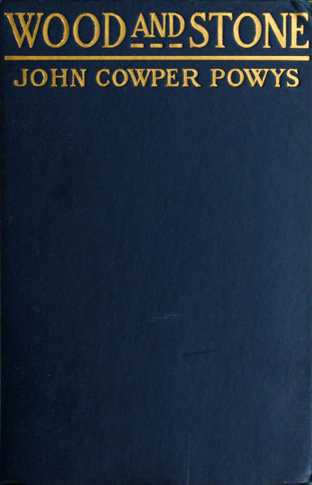 Wood and Stone: A Romance cover